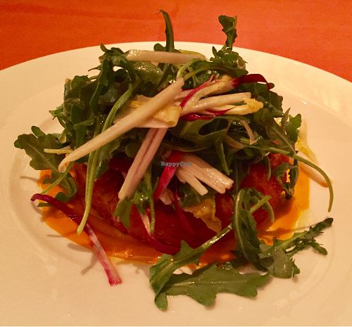 Vegan Milanese at Wynn Hotel - Sinatra in Las Vegas