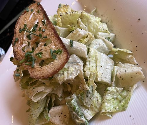 Vegan Caesar Salad  at Wynn Hotel - Sinatra in Las Vegas