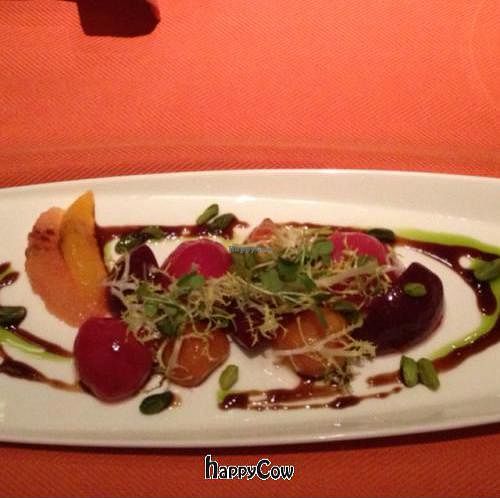 beet salad at Wynn Hotel - Sinatra in Las Vegas