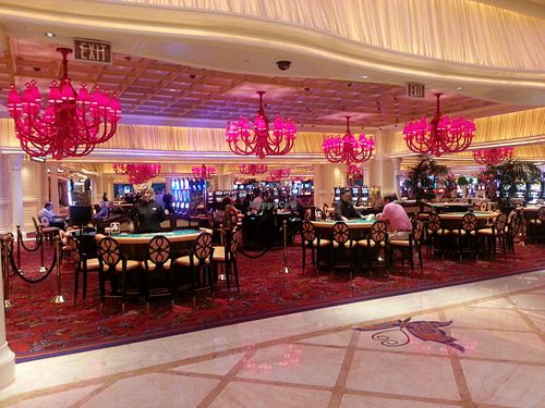 Interior of Resturant at Wynn Hotel - Sinatra in Las Vegas