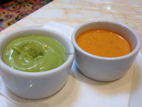 sauces  at Wynn Hotel - Terrace Pointe Cafe in Las Vegas