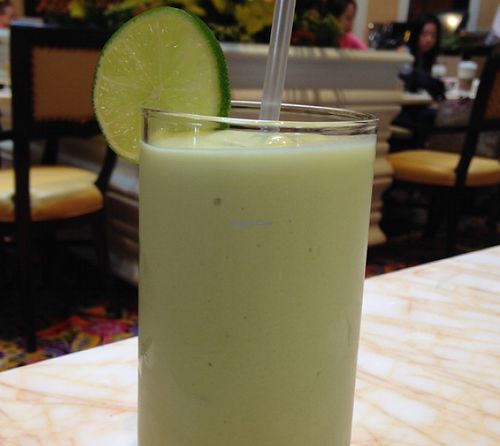 key lime pie smoothie at Wynn Hotel - Terrace Pointe Cafe in Las Vegas