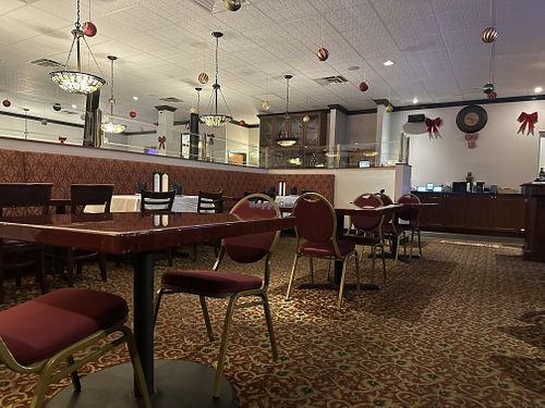Seating area  at Indus Indian and Herbal Cusine in West Palm Beach