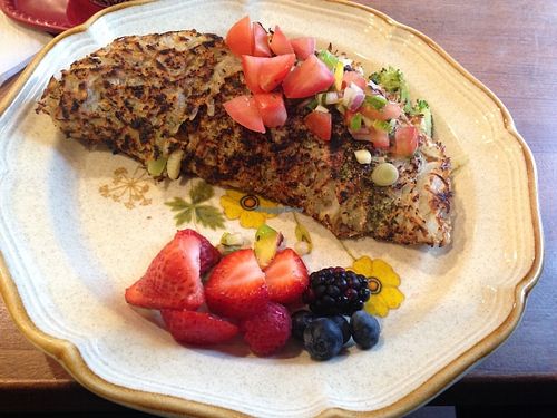 Their Pan Scrambler. SUPER good!!! You can get breakfast or supper any time of day btw!!!! What what!  at The Clever Rabbit in Edmonton