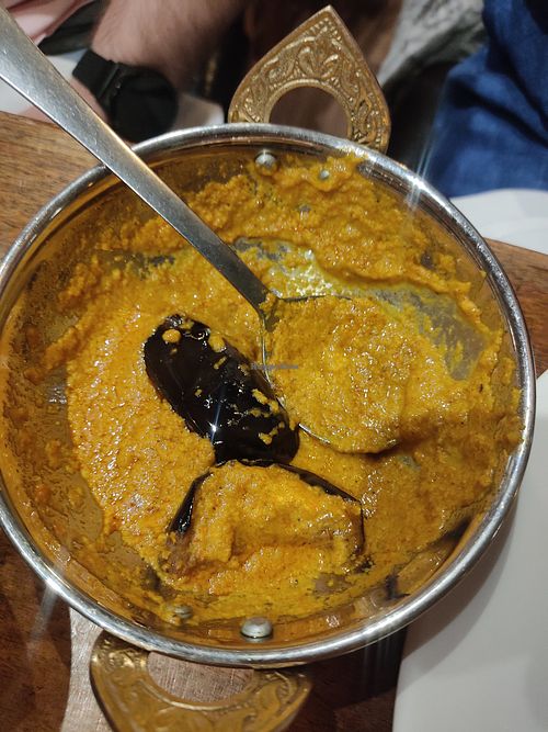 Baigan Ka Salan at Shahi Pakwaan in North London