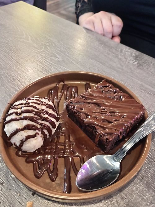 Vegan Brownie at Soho Tavern in Kibblesworth