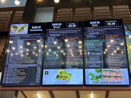 Menu   at Lee's Sandwiches - San Jose City Hall in San Jose