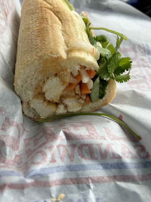 Tofu bahn mi   at Lee's Sandwiches - San Jose City Hall in San Jose