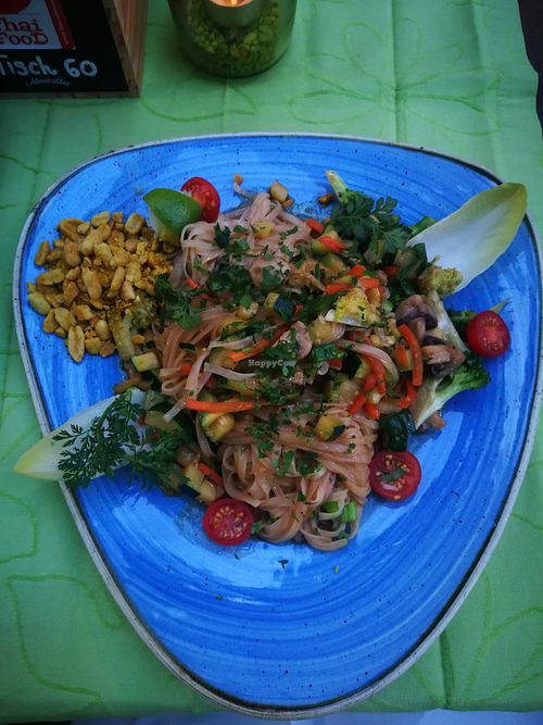 Sehr leckere vegane Thai Gerichte at Hotel & Restaurant Bürglstein in St Wolfgang Im Salzkammergut