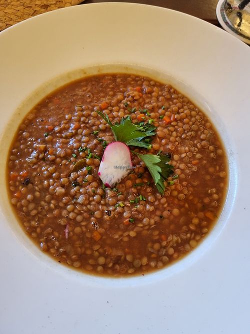 Saure Linsen at Hotel-Landgasthof Kreuz in Bad Waldsee