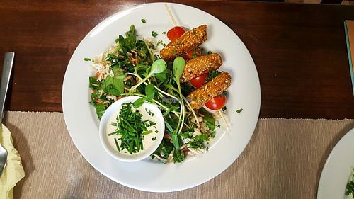 raw falafel at BEMBA rawfood & plant-based in Bratislava