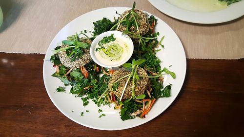 Hemp seed balls at BEMBA rawfood & plant-based in Bratislava