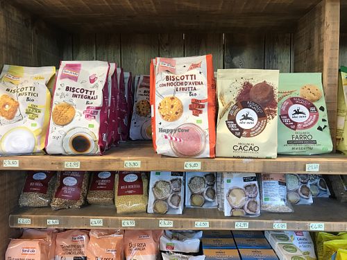 biscuits at Be.Ba Frutta Srl  in Villafranca In Lunigiana