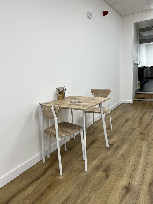 Seating   at Vegan Bay Baker in Aberdeen