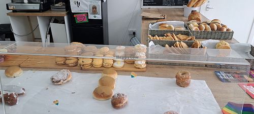 Last goods in final hour before closing at Vegan Bay Baker in Aberdeen