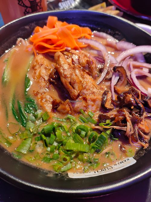 Miso Pinattsu Ramen at Ramen Shifu in Zaragoza