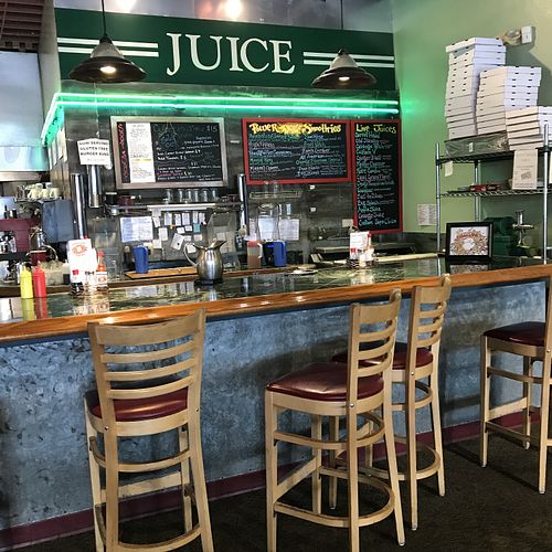 Juice bar at Organic Oasis in Anchorage