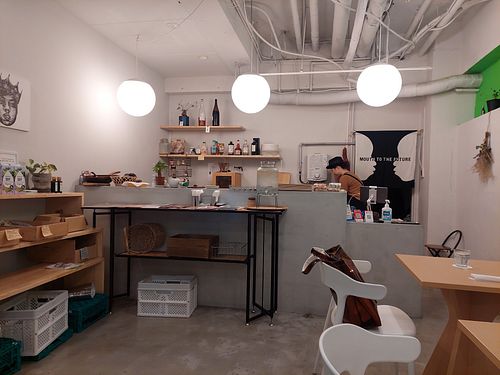 Inside at ONE EARTH in Hiroshima