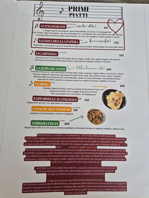  at Osteria La Fisarmonica - Trattoria Tipica Marchigiana in Castelfidardo