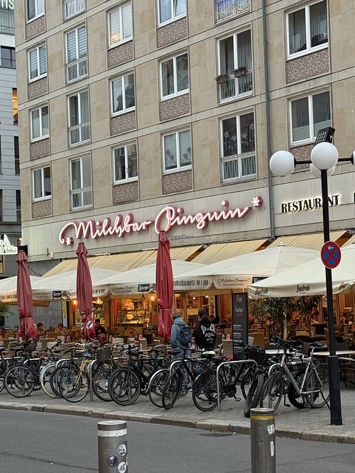 front  at Milchbar Pinguin in Leipzig