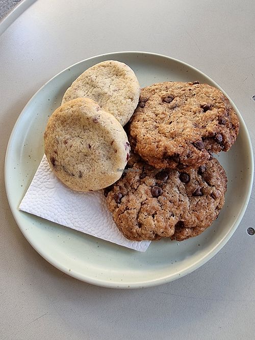 Vegan cookies at PupiCake in Budapest