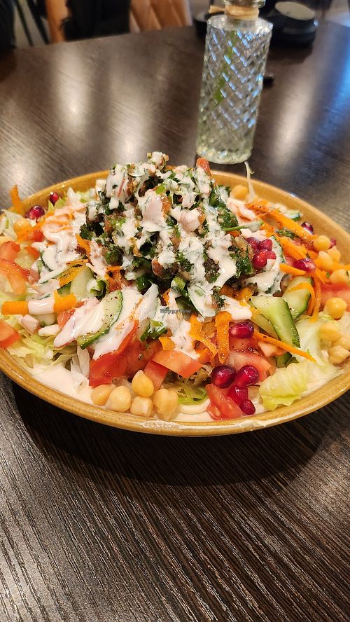 Hummus Bowl at SimSim in Reutlingen