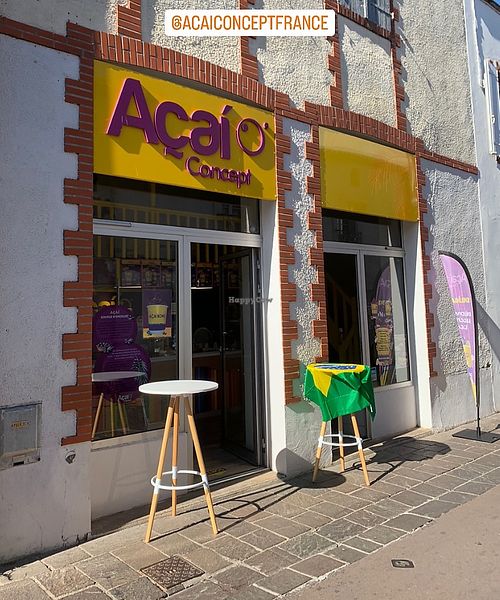 Attention à bien choisir une formule végane ☺️🌱  at Acai Concept France in Pornic