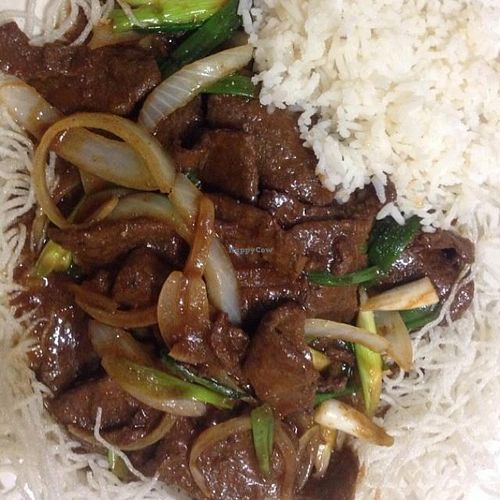 Mongolian Delight - recommend! at Loving Hut in Addison