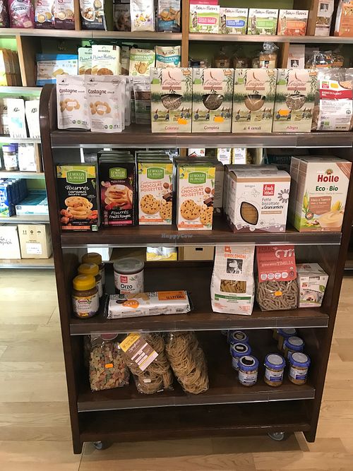 biscuits and baby products at La Gallina Cubista in Pontremoli