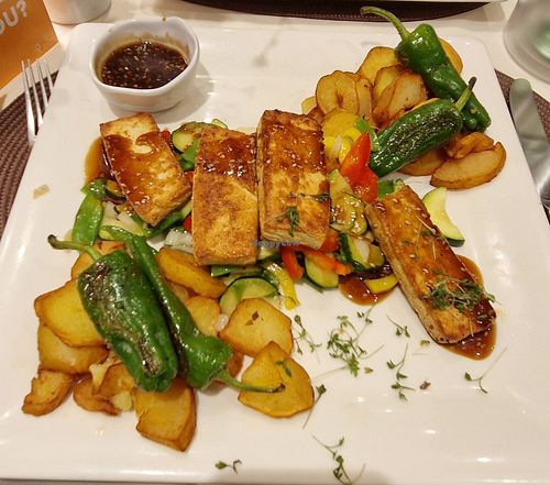 Gegrillter Tofu at Zum Hexenhäuschen in Gelsenkirchen