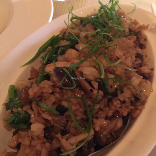 Mushroom Fried Rice at Wynn Hotel - Lakeside in Las Vegas