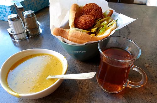 Falafel at Restaurang Erbil in Oerebro