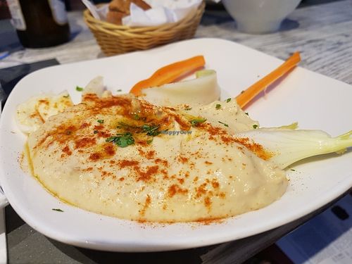 Hummus at Osteria di Fuori Porta in Padua
