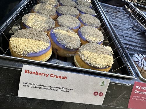 blueberry crunch vegan  at Dunkin' in Salzburg