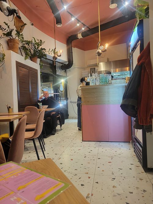 Inside at Dozo Vegan Ramen in Warsaw