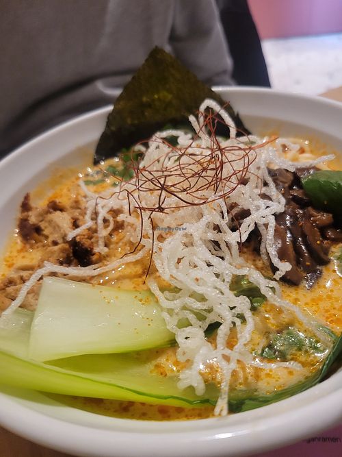 Ramen at Dozo Vegan Ramen in Warsaw