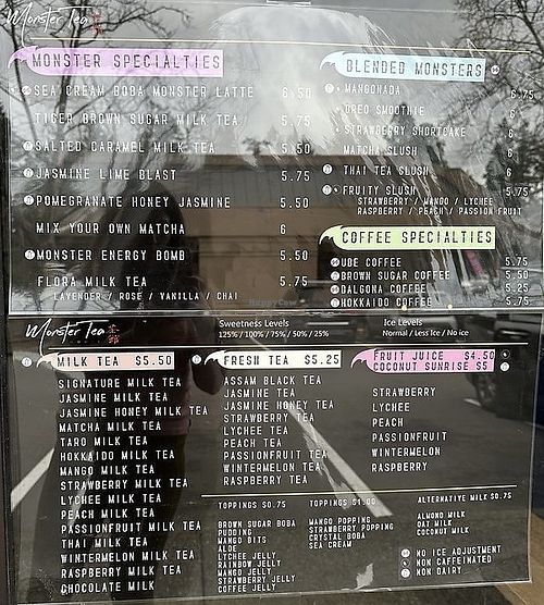   at Monster Tea House in Portland