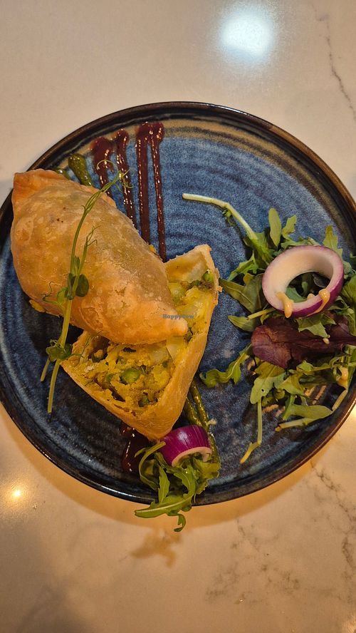 Samosa at Bombay Bistro in Gothenburg