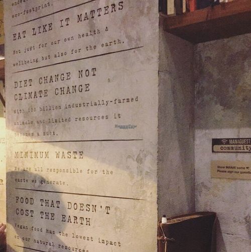 Quotes that matter at MANA! - Soho in Hong Kong Island