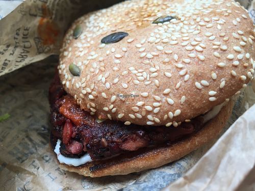 Babylon burger at MANA! - Soho in Hong Kong Island