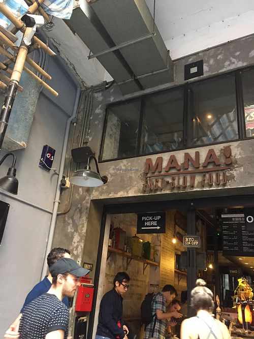 Self order at MANA! - Soho in Hong Kong Island