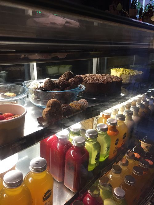 Drinks and falafel  at MANA! - Soho in Hong Kong Island