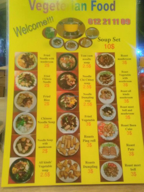 Cheap and great food at Mi Chay Vegetarian in Phnom Penh