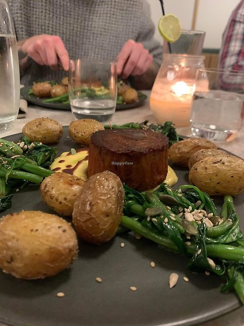 The juicy steak 🥰  at Bistro Verde in Copenhagen