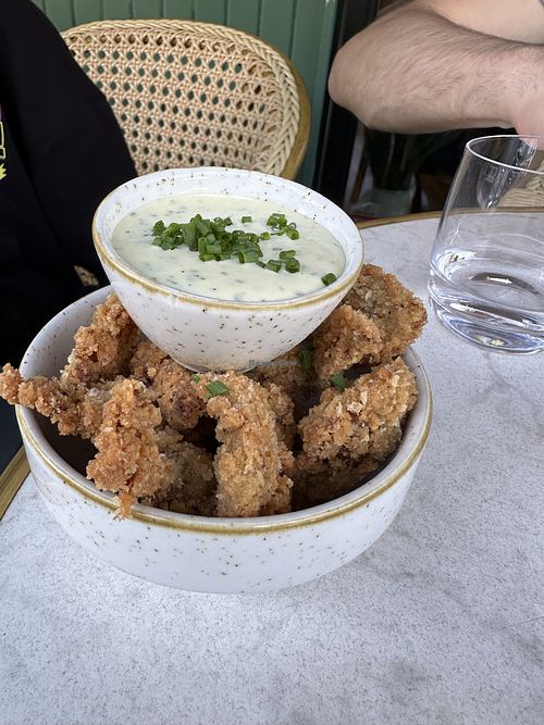 Mushrooms  at Bistro Verde in Copenhagen