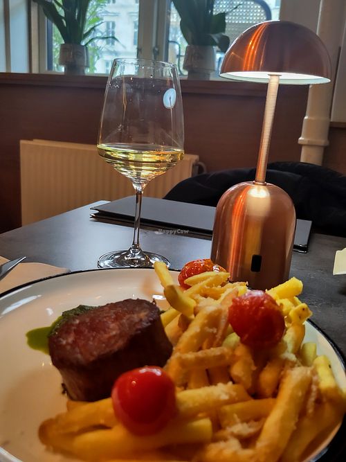 Tsimitsouri steak at Bistro Verde in Copenhagen