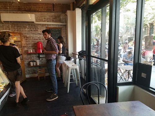inside at Clementine Bakery in Brooklyn