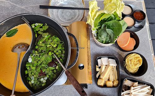 Starter set at Chois Hotpot & Lounge 中国的味道火锅 in Munich