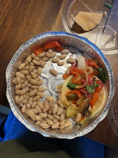 Forgot to take a picture until I was halfway done   at COA Mexican Eatery & Tequileria in Mount Vernon