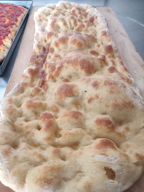 Focaccia at Fichetto Hotel-Ristorante-Bar in Foligno